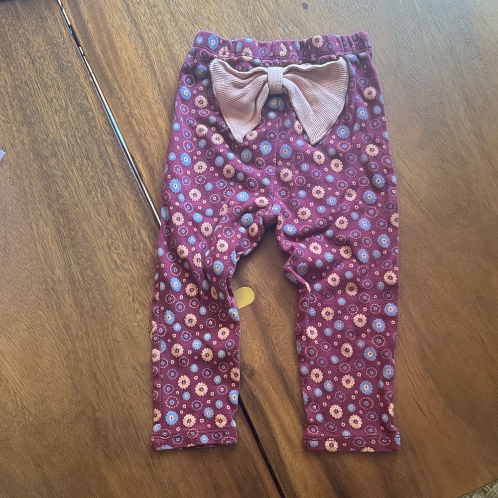 Cute Floral Baby Leggings